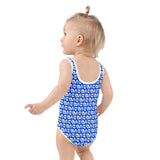 WHALE BAE MIND THE TIDE KID'S SWIMSUIT SteevTeez
