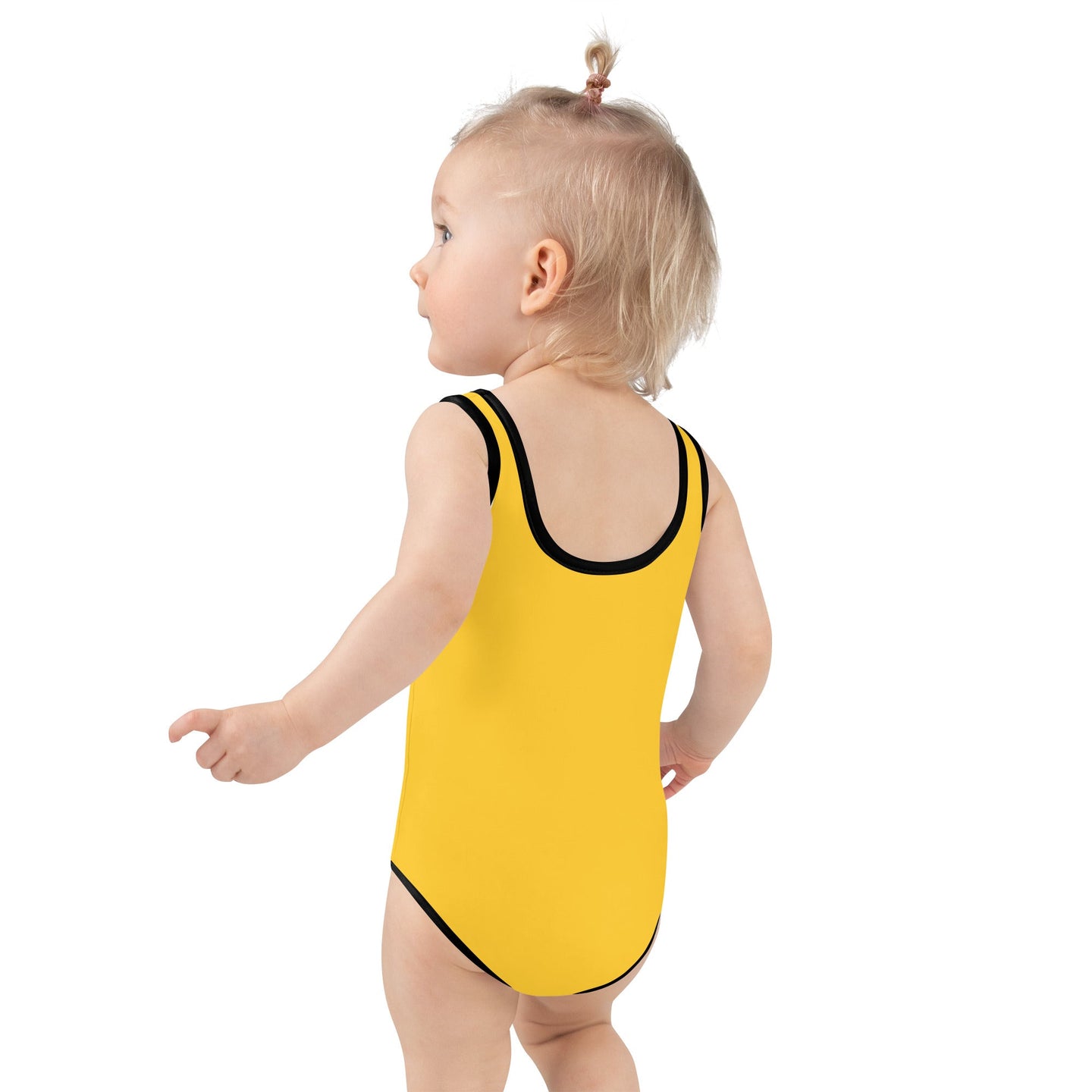 COOLIN DEHELLOUT Kids Swimsuit, Yellow SteevTeez