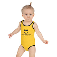 COOLIN DEHELLOUT Kids Swimsuit, Yellow SteevTeez