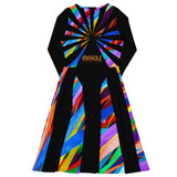 CHURCH & STATE GOM-BAE MIDI DRESS, Black SteevTeez