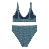 TURTLE BAE UM RIGHT OUTTA MY SHELL TWO PIECE SWIMSUIT, MOSAIC PRINT SteevTeez