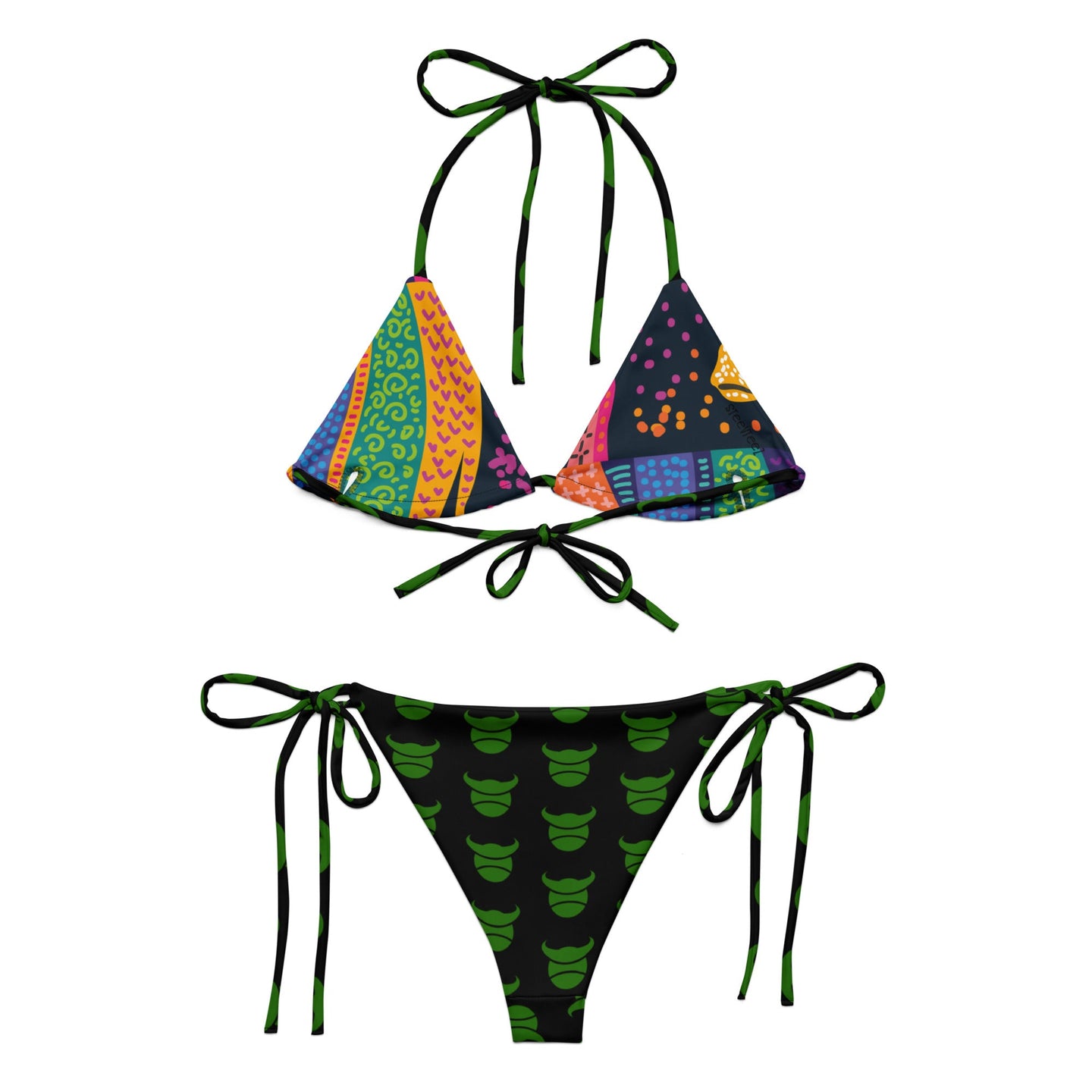 MEAT D'GREENZ STRING BIKINI SteevTeez