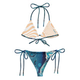 TURTLE BAE UM RIGHT OUTTA MY SHELL RECYCLED STRING BIKINI SteevTeez