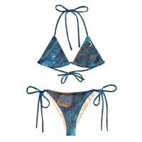 TURTLE BAE UM RIGHT OUTTA MY SHELL RECYCLED STRING BIKINI SteevTeez