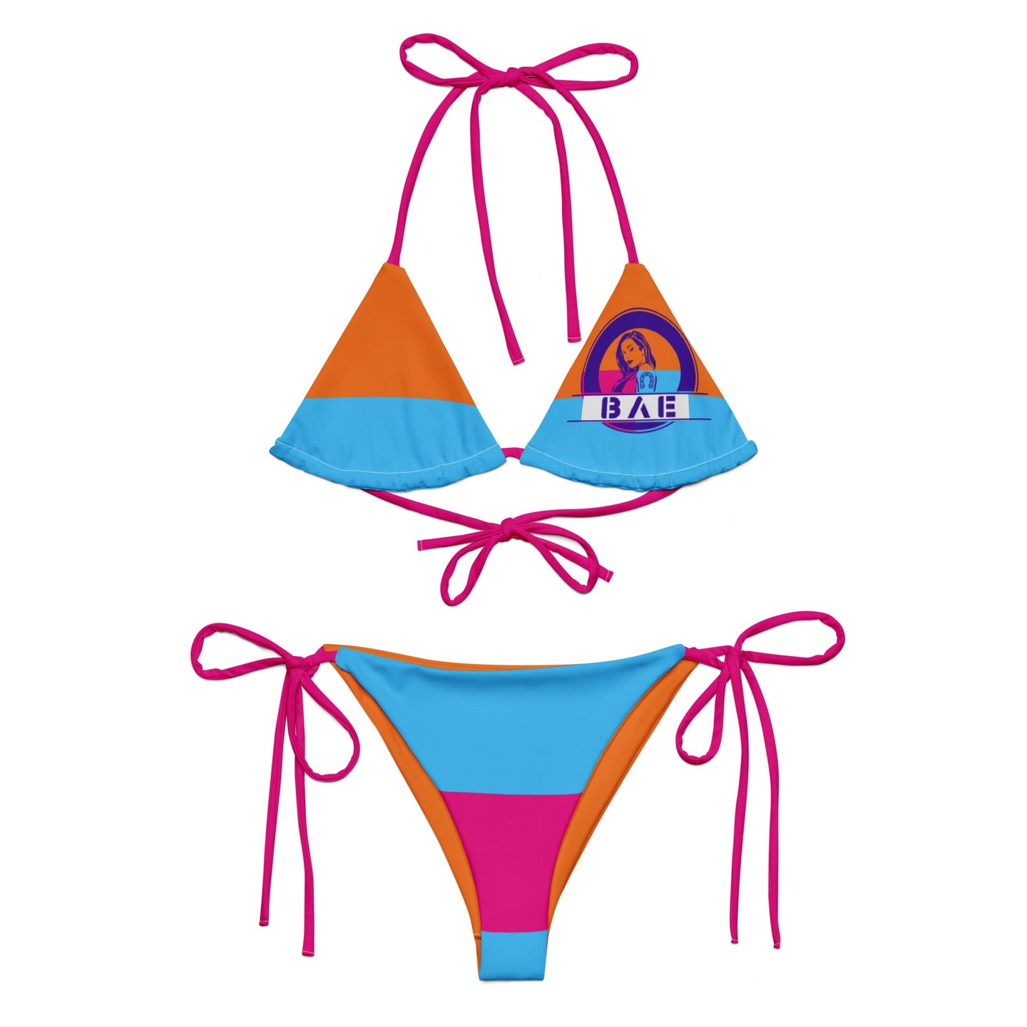 HORSESHOE BAE RECYCLED STRING BIKINI SteevTeez