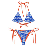 WHALE BAE MIND THE TIDE RECYCLED STRING BIKINI SteevTeez