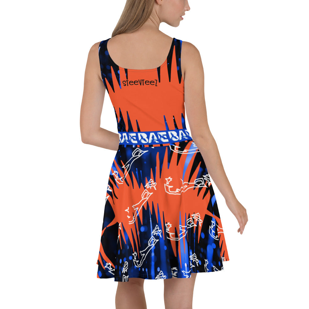 WHALE BAE MIND THE TIDE DANCE DRESS SteevTeez