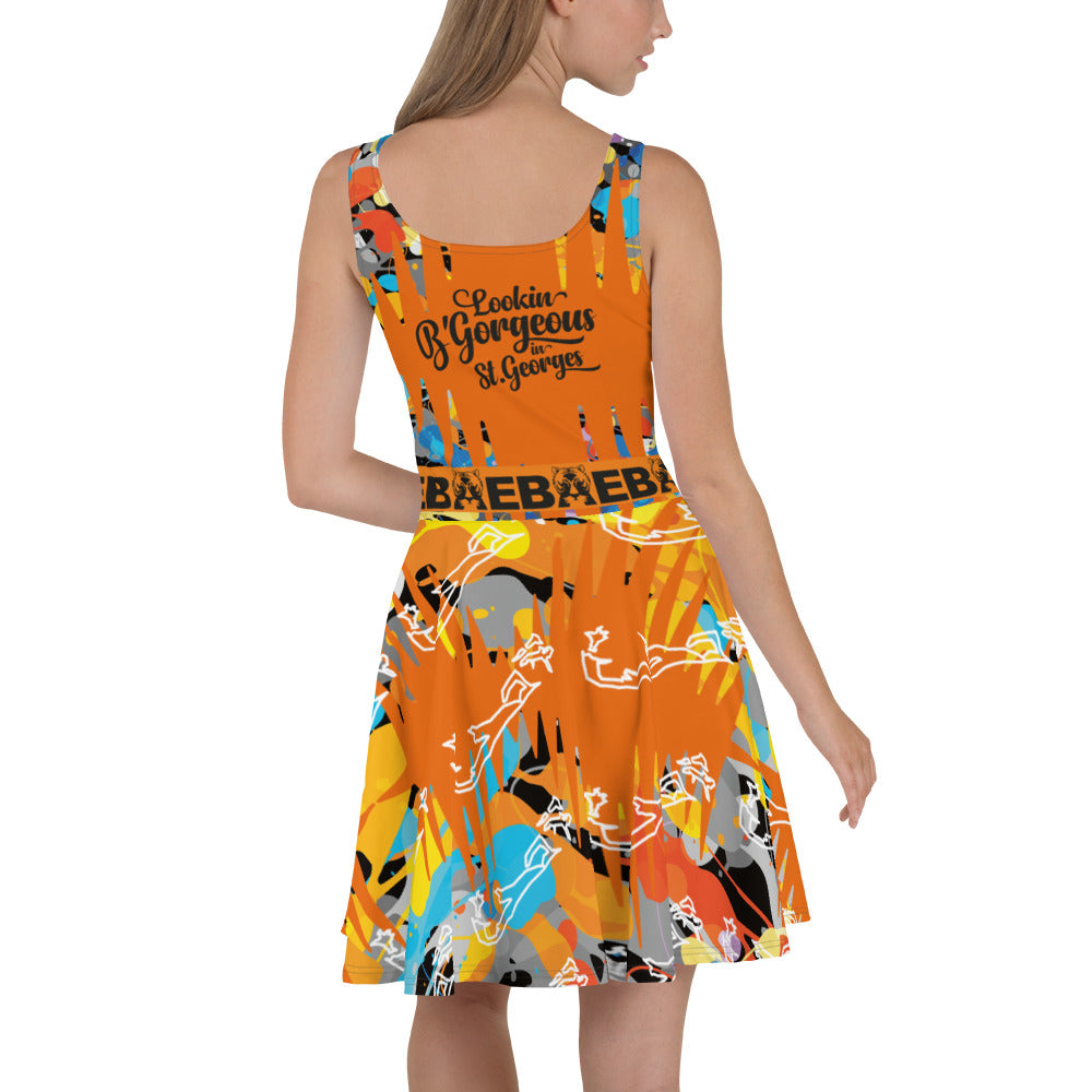 TIGER BAE WILD'N FREE LKN B'GORGEOUS IN ST.GEORGES BIG SPLASH DANCE DRESS SteevTeez