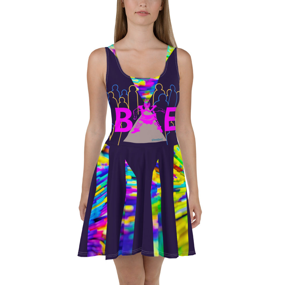 CHURCH & STATE GOM-BAE DRESS, Deep Purple SteevTeez