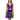 CHURCH & STATE GOM-BAE DRESS, Deep Purple SteevTeez