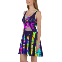 CHURCH & STATE GOM-BAE DRESS, Deep Purple SteevTeez