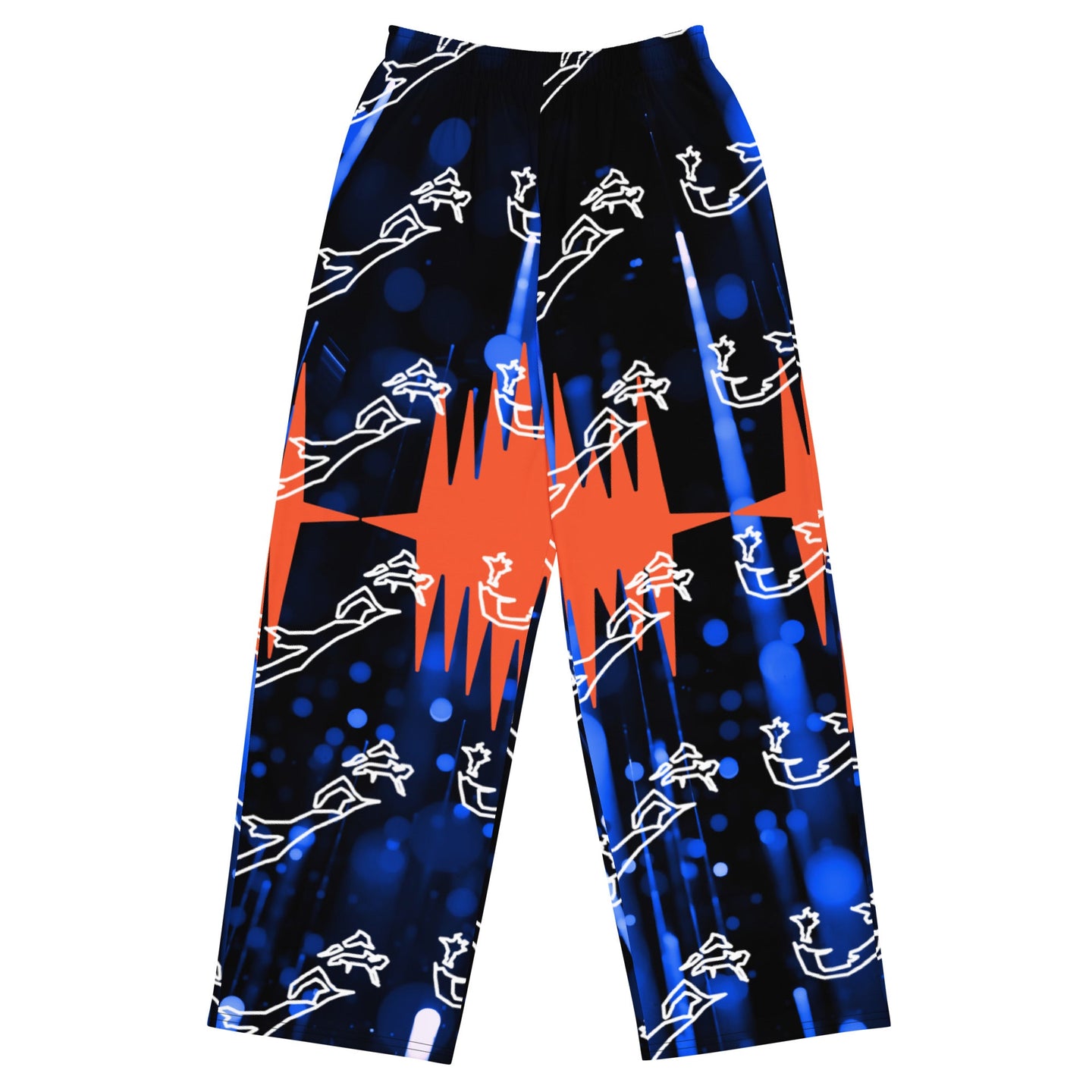 WHALE BAE MIND THE TIDE WIDE LEG PANTZ SteevTeez