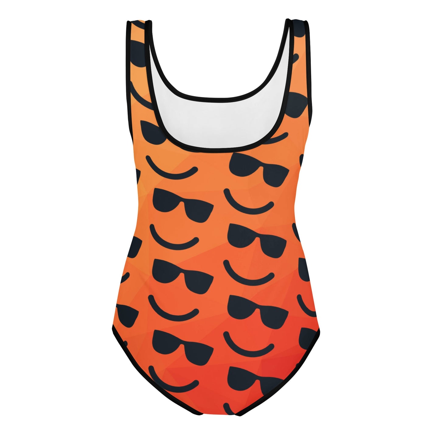 COOLIN DEHELLOUT Youth Swimsuit, Orange multi SteevTeez