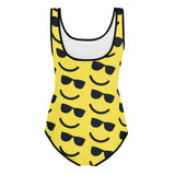 COOLIN DEHELLOUT Youth Swimsuit, Yellow SteevTeez