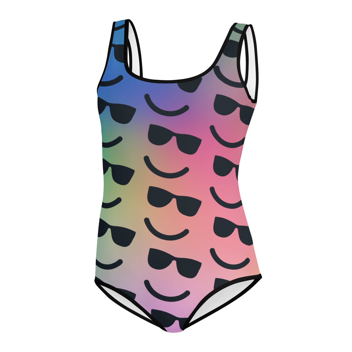 COOLIN DEHELLOUT Youth Swimsuit, Multi SteevTeez