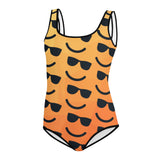 COOLIN DEHELLOUT Youth Swimsuit, Orange multi SteevTeez