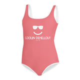 COOLIN DEHELLOUT KID'S SWIMSUIT, Salmon SteevTeez
