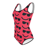 COOLIN DEHELLOUT Youth Swimsuit, Radical Red SteevTeez