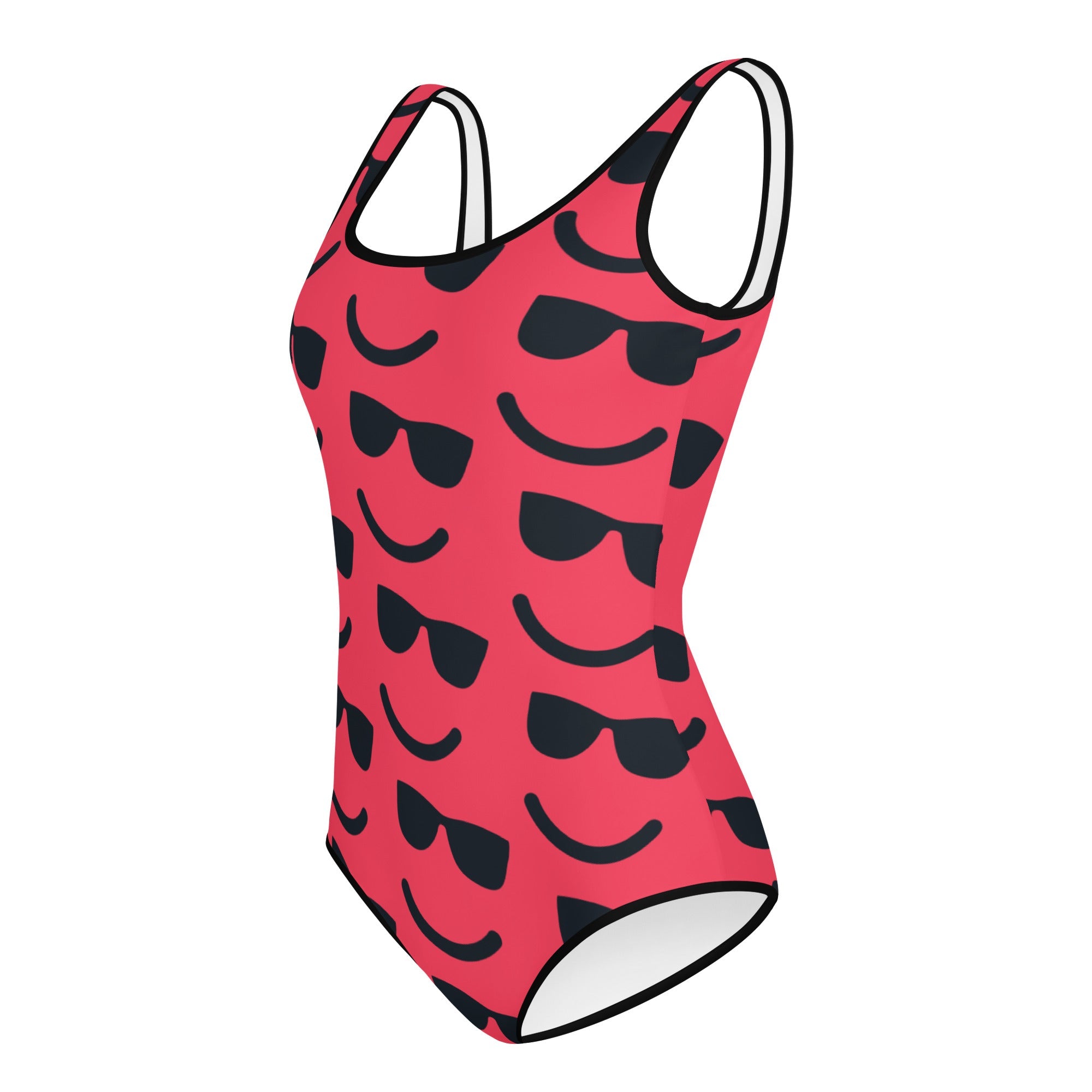 COOLIN DEHELLOUT Youth Swimsuit, Radical Red SteevTeez
