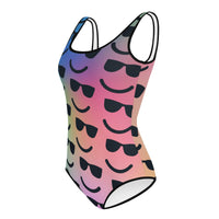COOLIN DEHELLOUT Youth Swimsuit, Multi SteevTeez