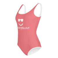 COOLIN DEHELLOUT KID'S SWIMSUIT, Salmon SteevTeez