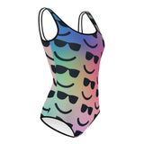 COOLIN DEHELLOUT Youth Swimsuit, Multi SteevTeez