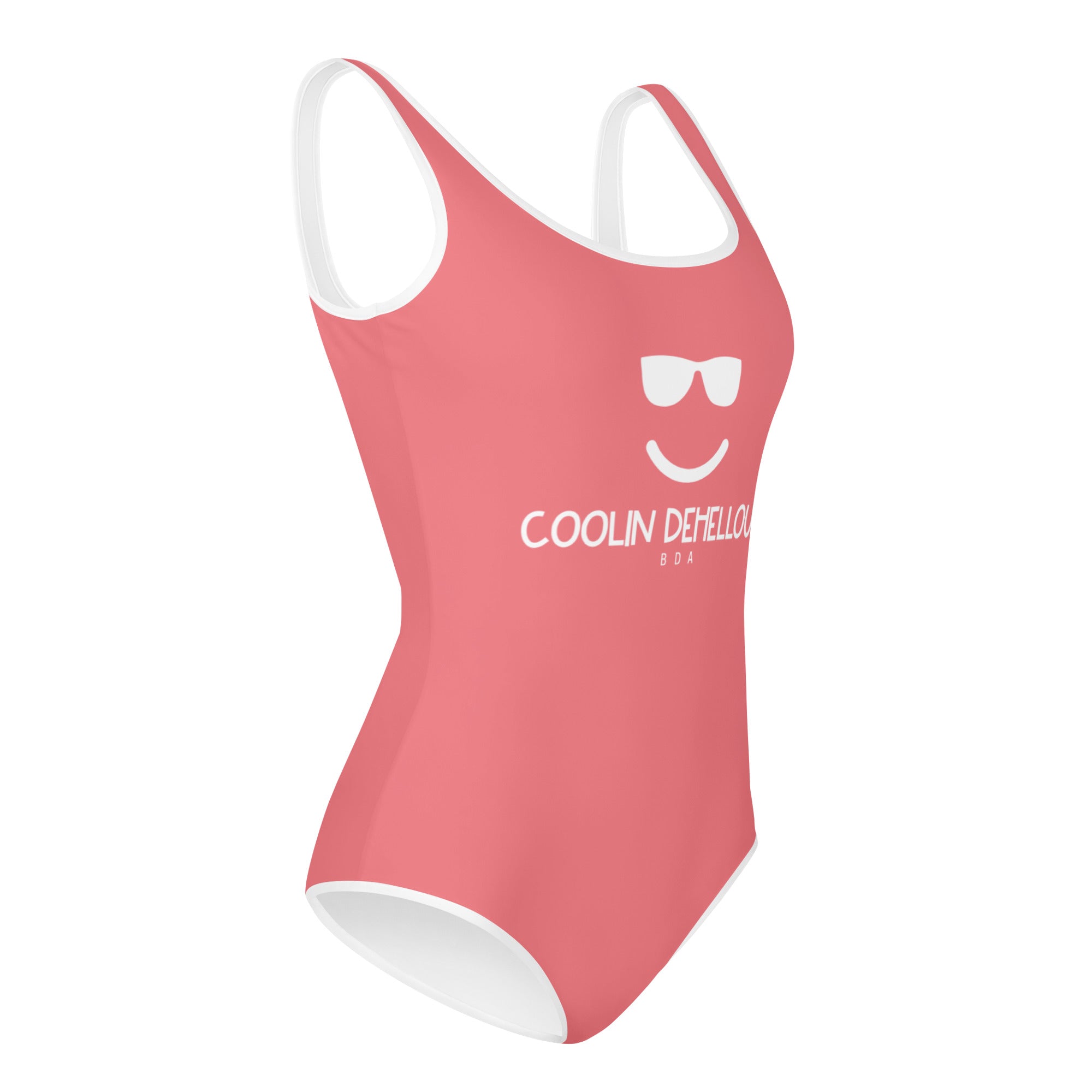 COOLIN DEHELLOUT KID'S SWIMSUIT, Salmon SteevTeez