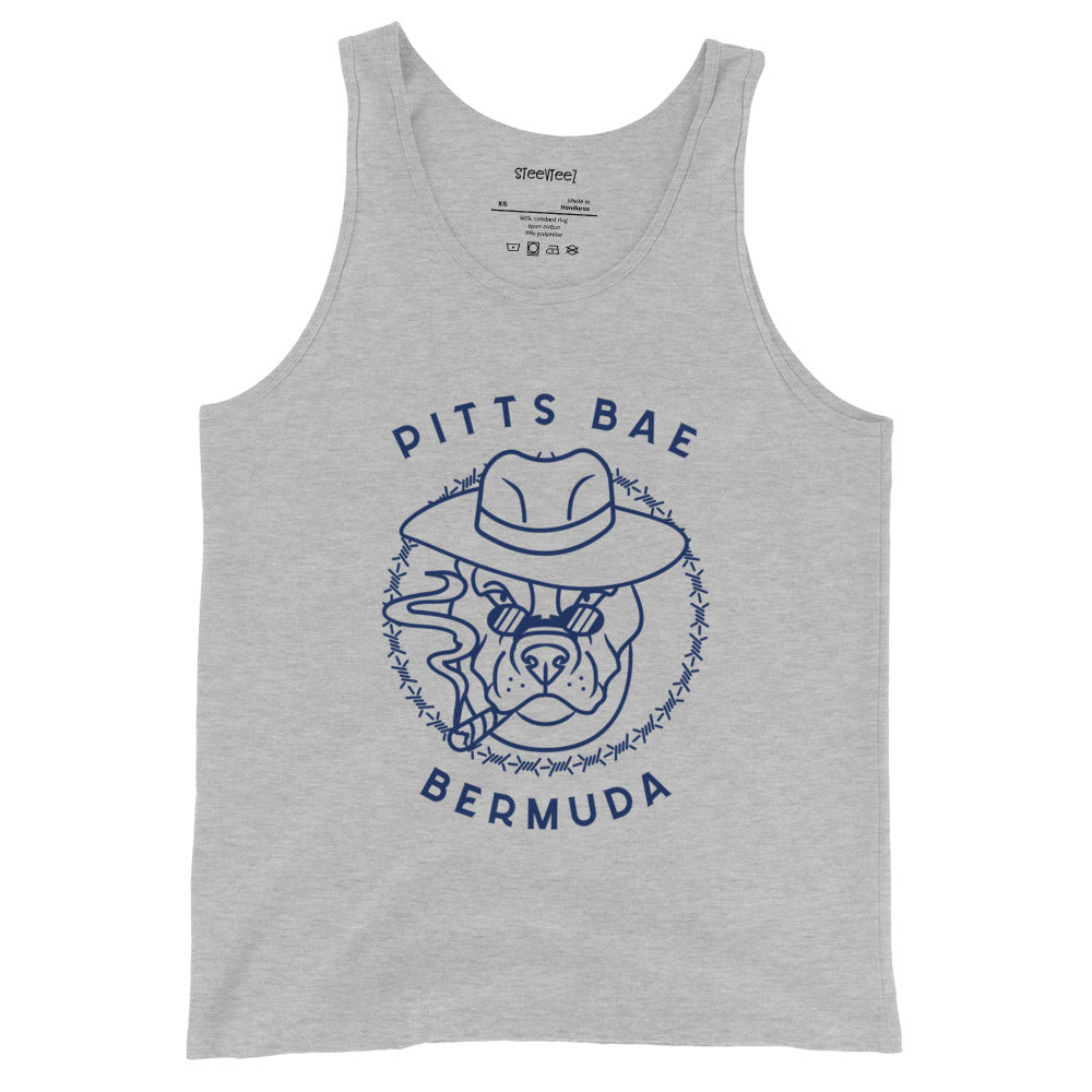 PITTS BAE BBQ PITT MEN'S TANKZ SteevTeez