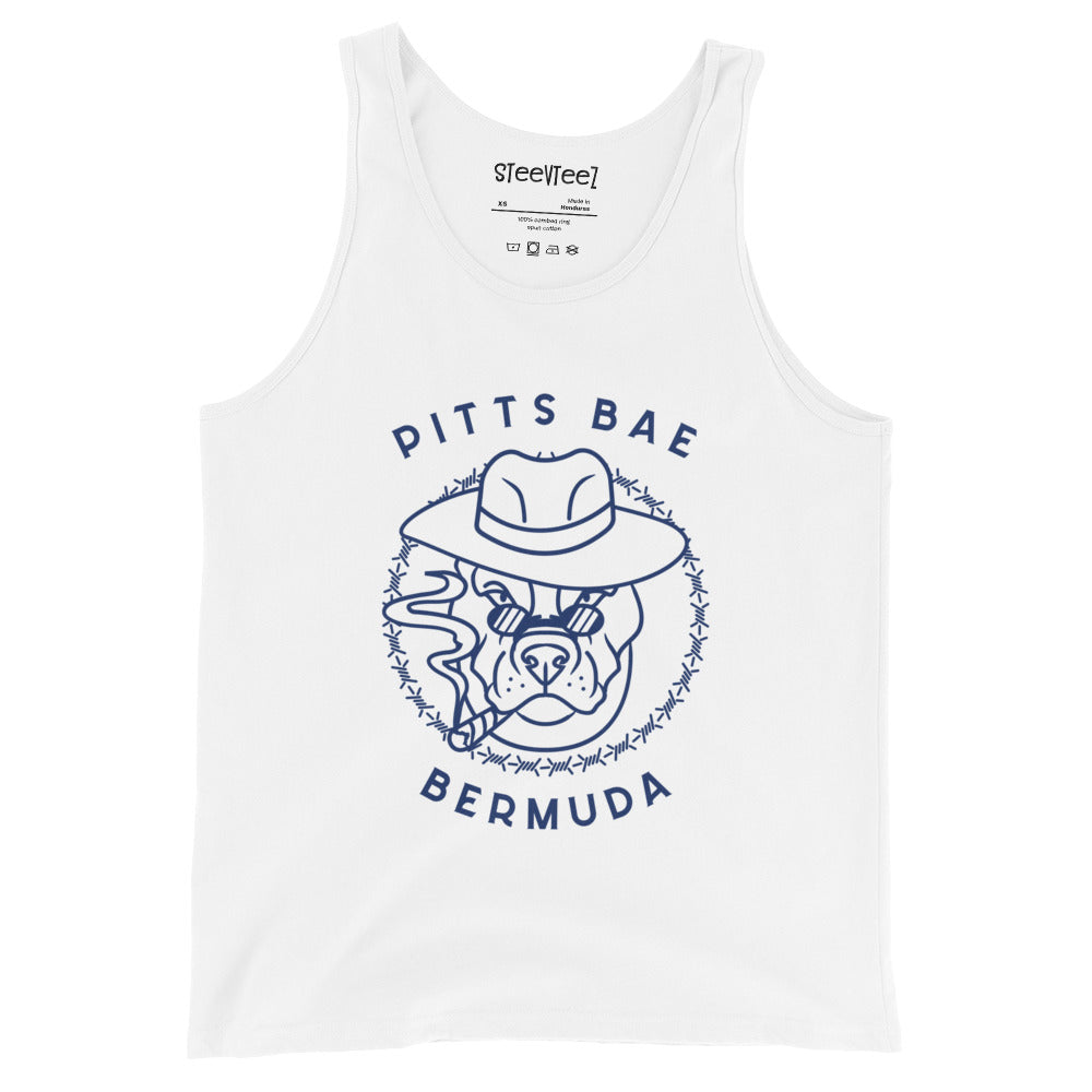 PITTS BAE BBQ PITT MEN'S TANKZ SteevTeez